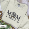 University of Your Mom Embroidered Hoodie – Your Mom – University Embroidery Crewneck – Your Mom Joke – Unisex Sweatshirt – Sand embroidery