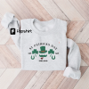 St.Patrick’s Day Embroidered Sweatshirt, Patrick Day Embroidered Sweatshirt, St.Patrick’s Day Brand Embroidered Crewneck