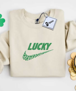 St.Patrick’s Day Embroidered Sweatshirt, St.Patrick’s Day Brand…