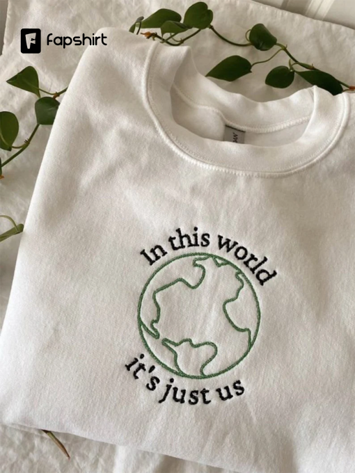 Harry Styles In This World It’s Just Us Embroidered Sweater