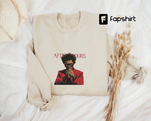 After Hours The Weeknd Hoodie Embroidered | Minimalist The Weeknd Pullover Hoodie