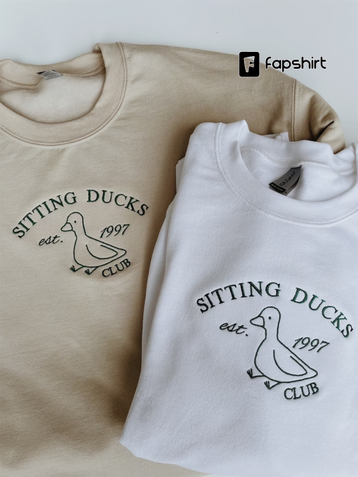 Sitting Ducks Club Embroidered Sweatshirt