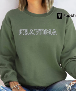 Grandma Embroidered Sweatshirt, MiMi Sweater, CustomCrewneck Embroidered…