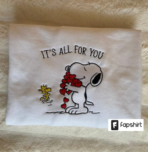 Snoo.py It’s All For You Embroidered Sweatshirt