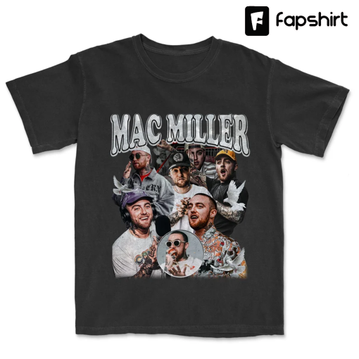 Mac Graphic Tee Vintage Inspired T-shirt Short Sleeve Shirt Jersey Unisex Adult