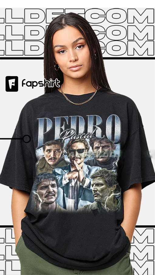 Limited Pedro Pascal Vintage T-Shirt, Gift For Women and Man Unisex T-Shirt