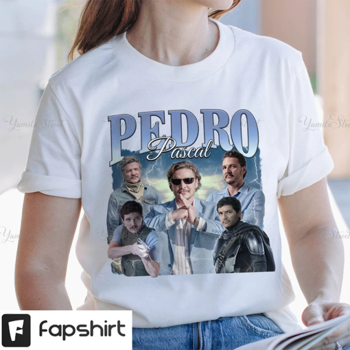 Pedro Pascal Shirt Limited Narco Pedro Pascal Fans Gift Pedro Pascal Tribute Celebrity Shirt Daddy’s Little Girl Shirt Javier Peña Tee