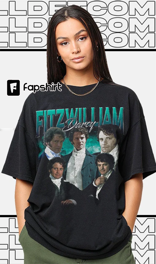 Limited Fitzwilliam Darcy Vintage T-Shirt, Gift For Women and Man Unisex T-Shirt