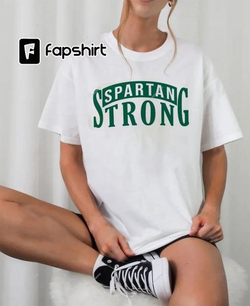 Spartan Strong MCU Sweatshirt, Michigan State College Shirt, Michigan Strong Sweatshirt, Support the Spartans, End Gun Violence Shirt