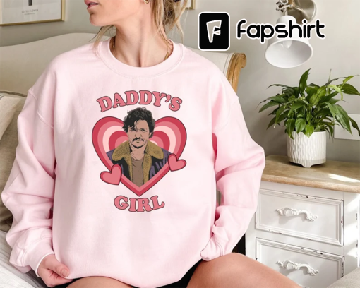 Daddy’s Girl Shirt | Pedro Pascal Daddy’s Girl Shirt | Pedro Pascal Vintage Valentine Shirt | Pedro Pascal World’s Best Daddy Shirt