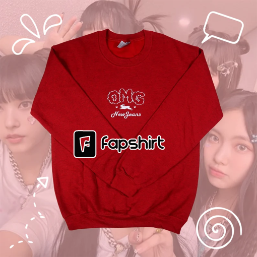 OMG NEWJEANS KPOP Embroidered T-shirt Sweatshirt Crewneck