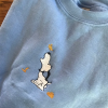 Snoopy Embroidery Crewneck/ sweatshirt/ hoodie / cute embroidery/ pes file/ snoopy