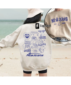 Vintage Newjeans Sweatshirt, Newjeans Tracklist Sweatshirt, Newjeans…