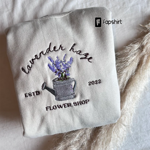 Lavender haze Embroidered Sand Sweatshirt/ T-shirt/ Hoodie/ Tote bag (Birthday Gift For Fans)