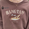 TAEHYUNG V Winter Bear Kpop Song Inspired Sweatshirt Kpop Merch Apparel Embroidered