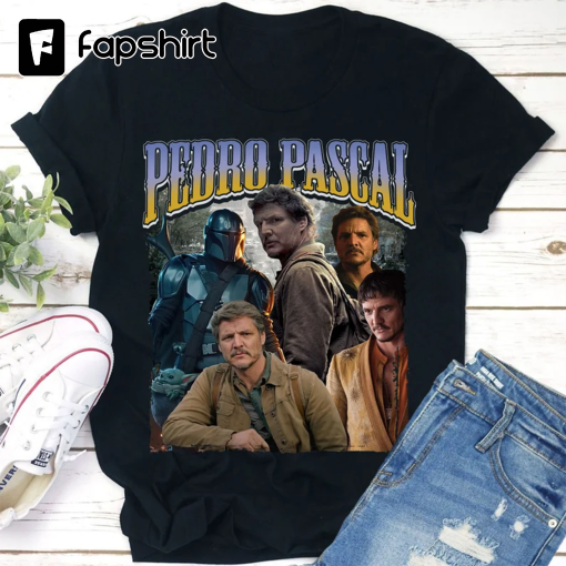 PEDRO PASCAL Shirt, Actor Pedro Pascal Shirt Retro 90s, Javier Peña, Narco Pedro Pascal Fans Gift, Pedro Pascal Tribute Celebrity Shirt