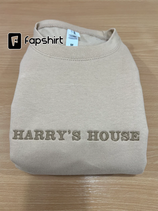 Harry’s House Embroidered Sweatshirt/ T-Shirt/ Hoodie