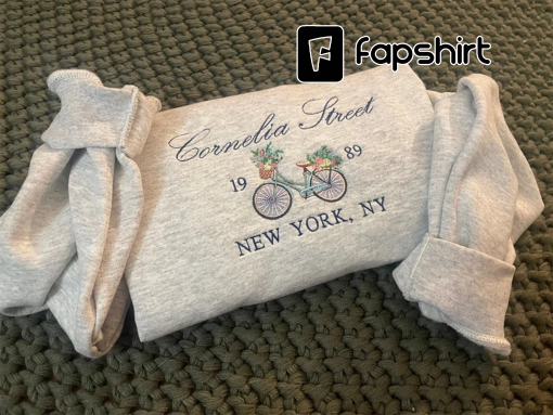 Cornelia Street embroidered sweatshirt – Taylor Swift – Lover