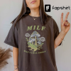 Retro Frog Tshirt, Funny MILF Froggy Shirt, Cottagecore Froggy Tee, Oversized UNISEX T-shirt, Toad Shirt, Frog Lover shirt, Shirt dress bed