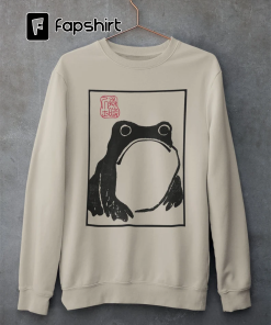 Unimpressed Frog Crewneck Sweatshirt – Vintage Sweatrshirt…