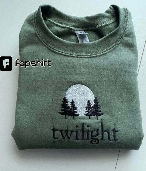 Embroidered Twilight Hoodie Sweatshirt