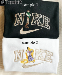 Tangled Sweatshirt, Rapunzel & Flynn Embroidered Sweatshirt,…