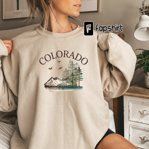 Colorado Sweatshirt, Vintage Colorado Crewneck Sweatshirt, Unisex Sweatshirt, Premium Quality Sweatshirt