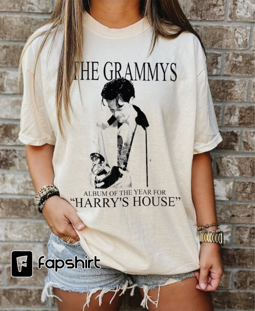 The Grammys Harry 2023 Vintage Shirt, Harry’s House Tshirt, 65th Annual Grammy Awards Sweatshirt, HS Hoodie, Harry Merch, Unisex Oversized