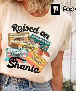 Raised on Shania T-Shirt, Country Music Shirt,…