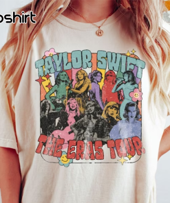 Retro Taylor The Eras Tour Shirt, Y2k…