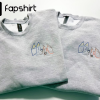 Winnie the Pooh Embroidered sweatshirt; Winnie the Pooh crewneck; gift for her/him custom embroidery crewneck