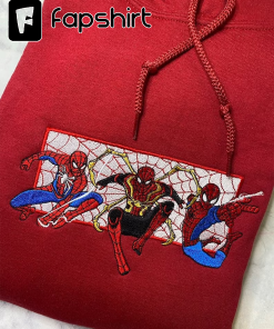 Spiderman Embroidered Hoodie,No Way Home Hoodie,Marvel Hoodie,Spiderman…