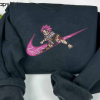 Drag.on Ball Brand Embroidered Sweatshirt, Veget.a Embroidered Shirt, Anime Embroidered Sweatshirt, Vintage Embroidered Sweatshirt