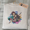 Embroidered Sweatshirt anime shirt