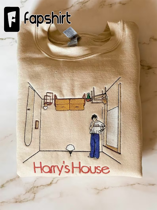 Album Embroidered Crewneck, Harry’s House Embroidered Sweatshirt