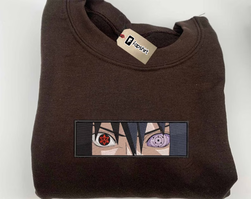 Uchih.a Itach.i Anime Embroidered Sweatshirt, Anime Embroidered Sweatshirt, Anime Sweatshirt, Anime Design For Shirt