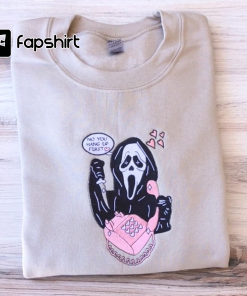 Ghost Face Sweatshirt, No You Hang Up…