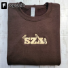 SZA Inspired Sweatshirt, SZA Inspired Embroidered Crewneck, Ctrl Sweatshirt, Custom, Ctrl, Oversized, Christmas Gift, Pinterest Style, R&B