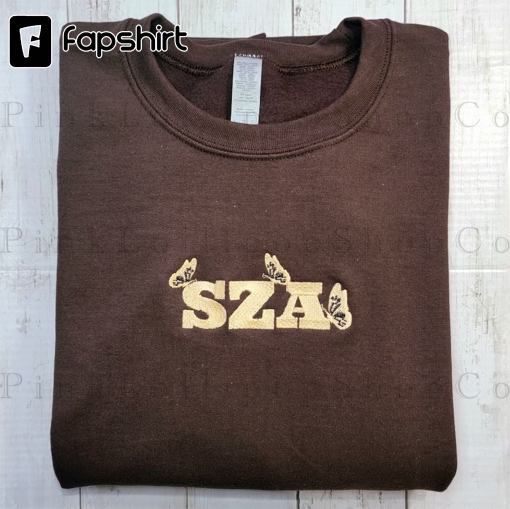 SZA Inspired Sweatshirt, SZA Inspired Embroidered Crewneck, Ctrl Sweatshirt, Custom, Ctrl, Oversized, Christmas Gift, Pinterest Style, R&B