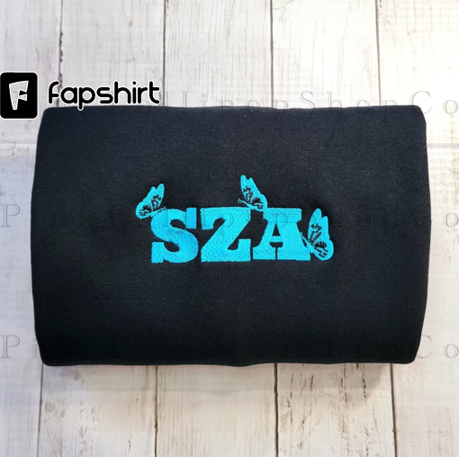 SZA Inspired Sweatshirt, SZA Inspired Embroidered Crewneck, Ctrl Sweatshirt, Custom, Ctrl, Oversized, Christmas Gift, Pinterest Style, R&B (Copy)