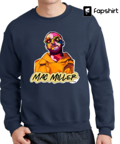 Hand-Drawn Mac Miller T-Shirt