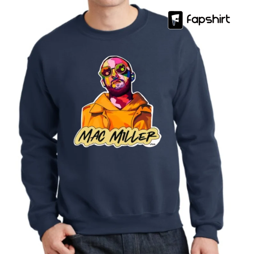 Hand-Drawn Mac Miller T-Shirt