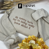 Mommy/Daddy Embroidered Crewneck Sweatshirt – Mother’s day Gift