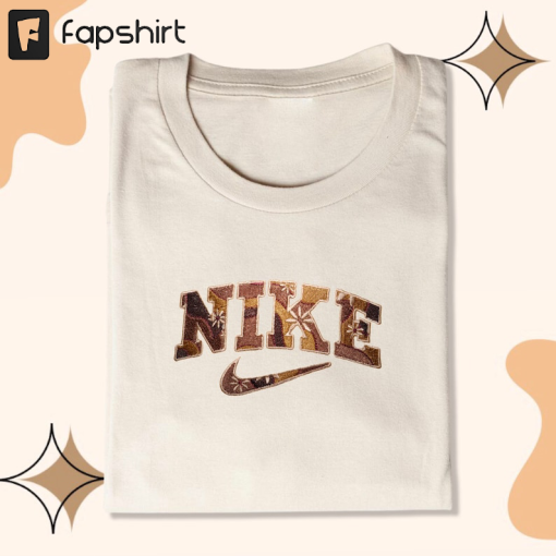 Vintage Swoosh Custom Embroidery T-shirt / Crewneck