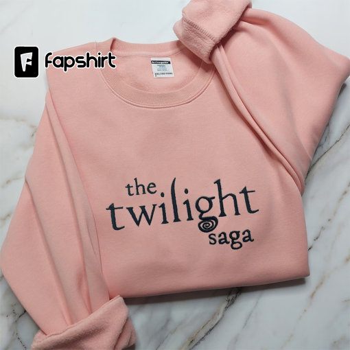 Twilight Embroidered Sweatshirt / Tshirt / Hoodie, Gift for her, Gift for him ECUSTOM