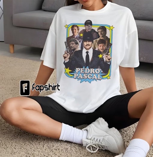 Retro Pedro Pascal Shirt | Limited Pedro Pascal Vintage Shirt | Actor Pedro Pascal Shirt | Joel Miller, Javier Peña, Agent Whiskey