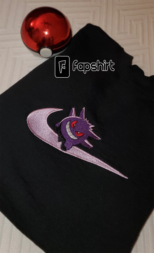 Black Gengar Sweatshirt Tshirt Hoodie options