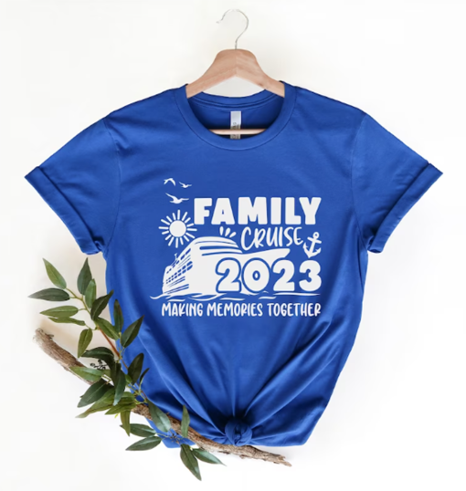 Kids Family Cruise 2022 Shirt, Cruise Squad Shirt, Multicoloured