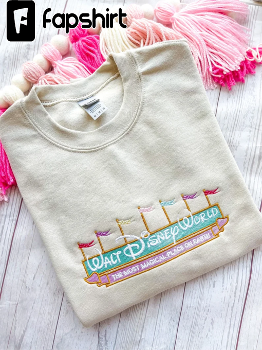 WDW Embroidered Crewneck Sweatshirt