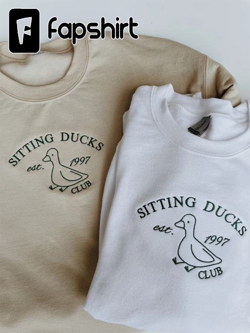 Sitting Ducks Club Embroidered Sweatshirt